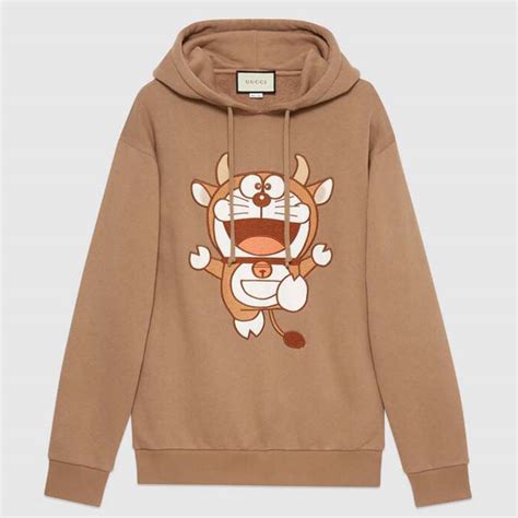 doraemon x gucci sweatshirt.